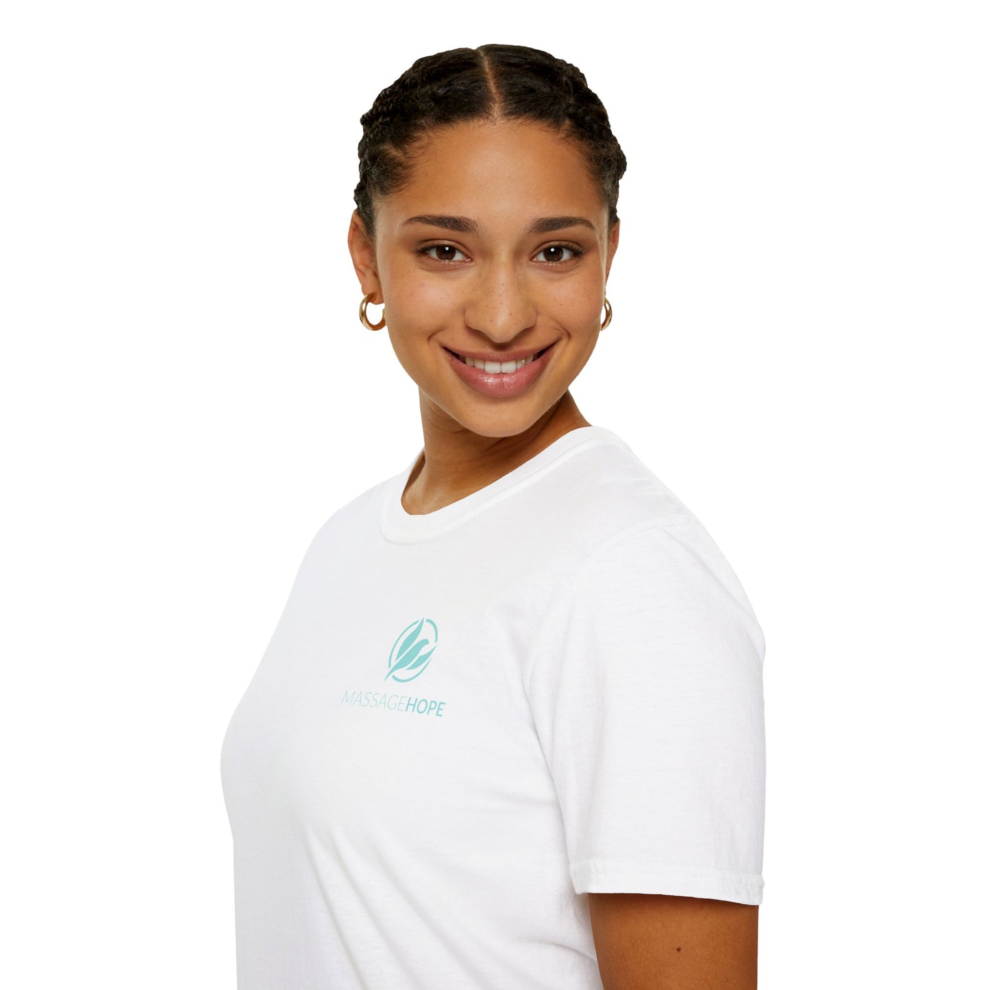 Massage Hope TShirt front logo only