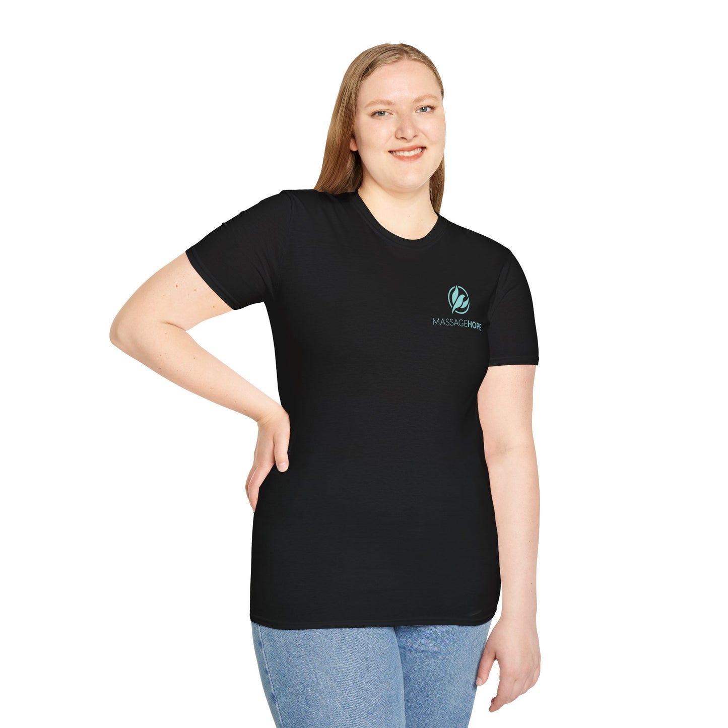 Massage Hope TShirt front logo only