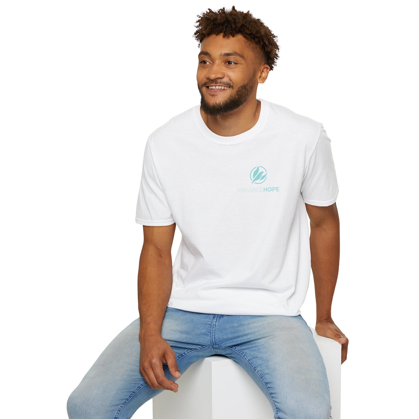 Massage Hope TShirt front logo only