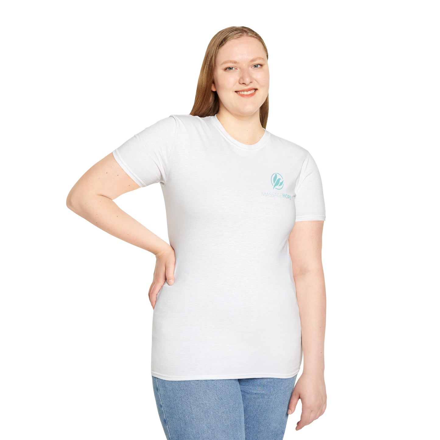 Massage Hope TShirt front logo only