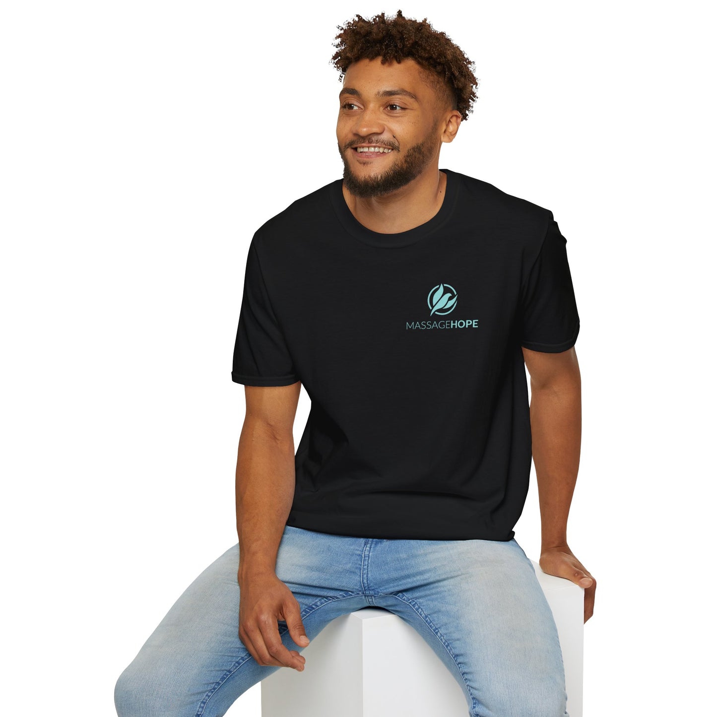 Massage Hope TShirt front logo only