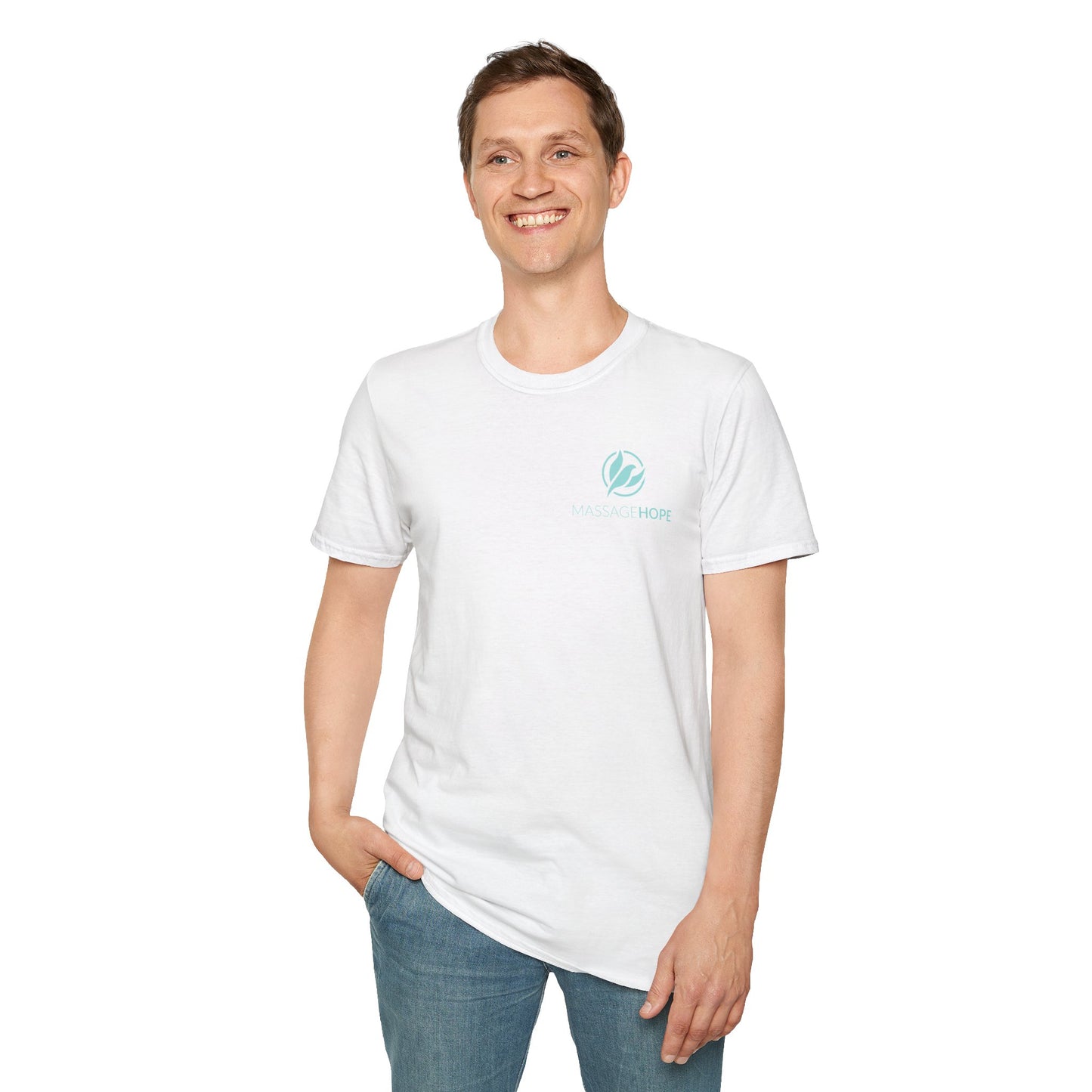 Massage Hope TShirt front logo only