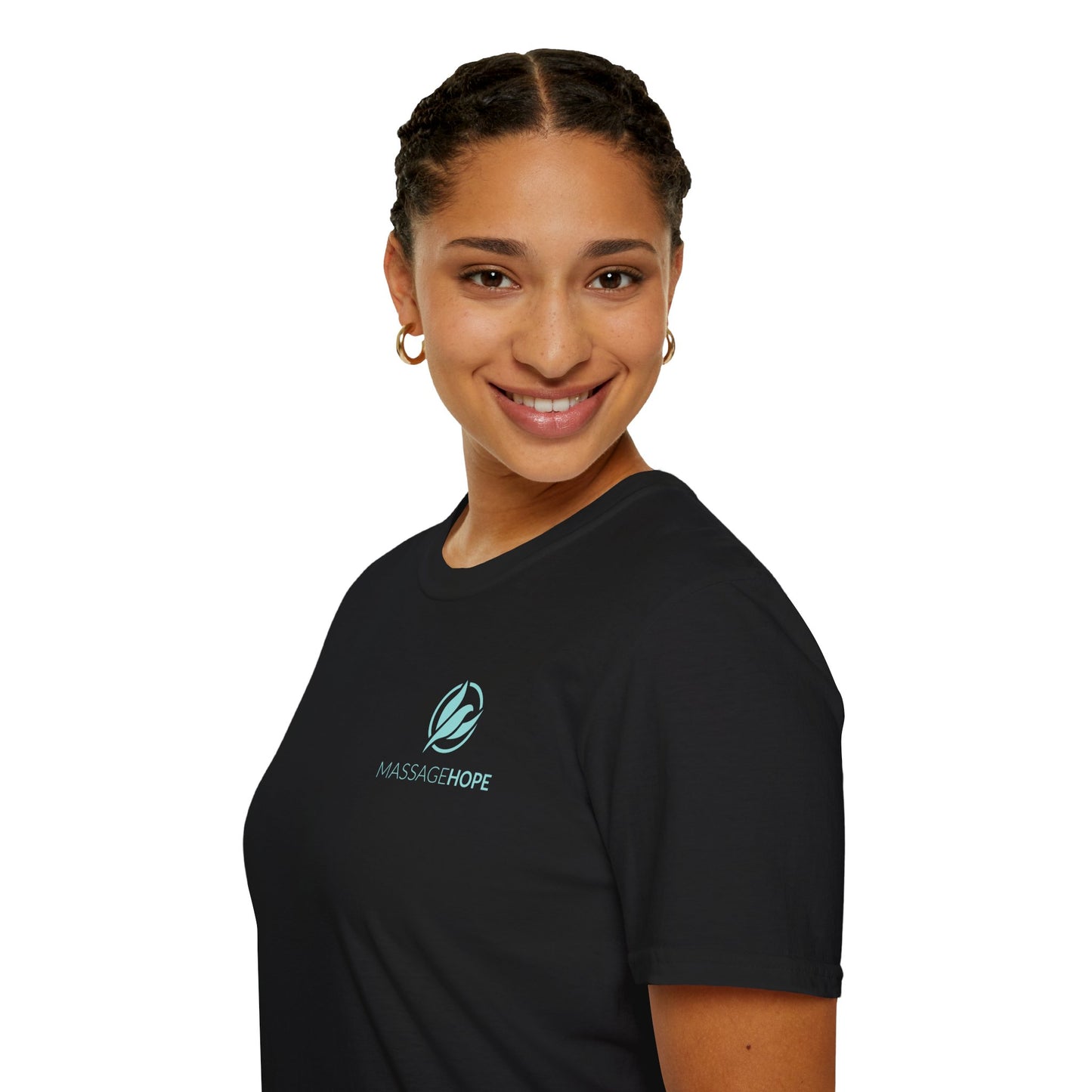 Massage Hope TShirt front logo only